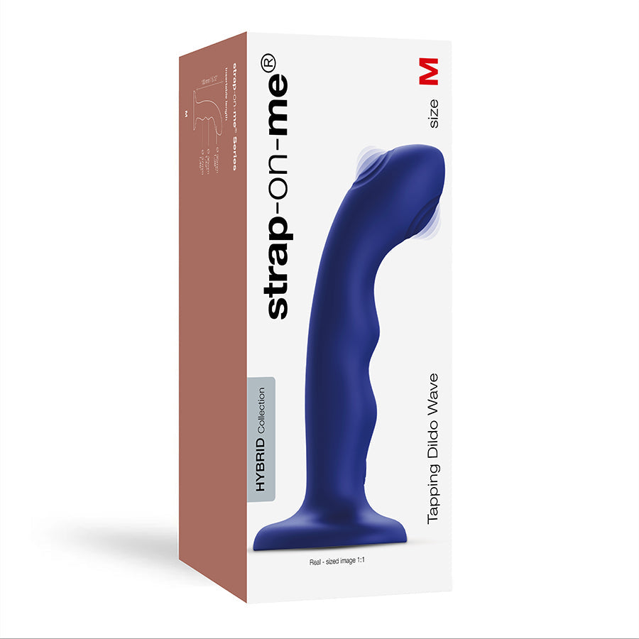 TAPPING DILDO WAVE - NIGHT BLUE