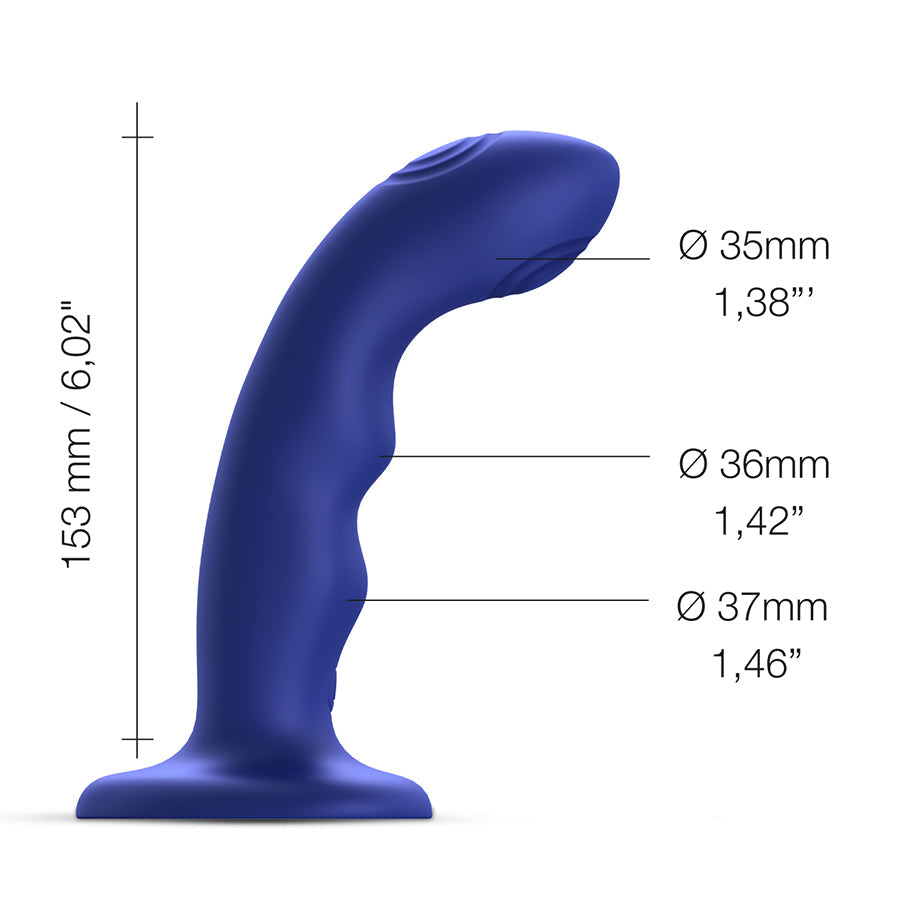 TAPPING DILDO WAVE - NIGHT BLUE